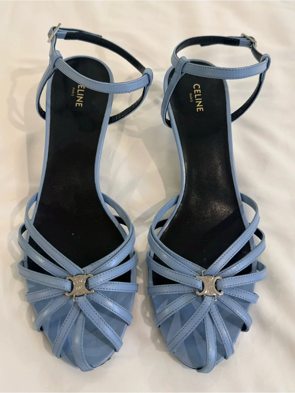 Celine Triomphe Sandal in Lambskin